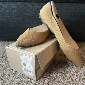 Rothy's The Point - Camel Size W 10